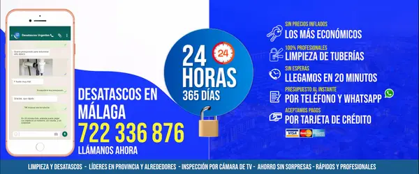 Desatoros Málaga, empresa de desatascos